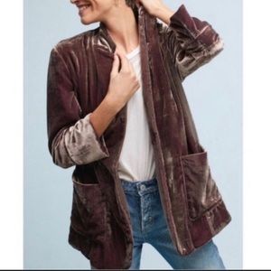 Cartonnier Velvet Blazer